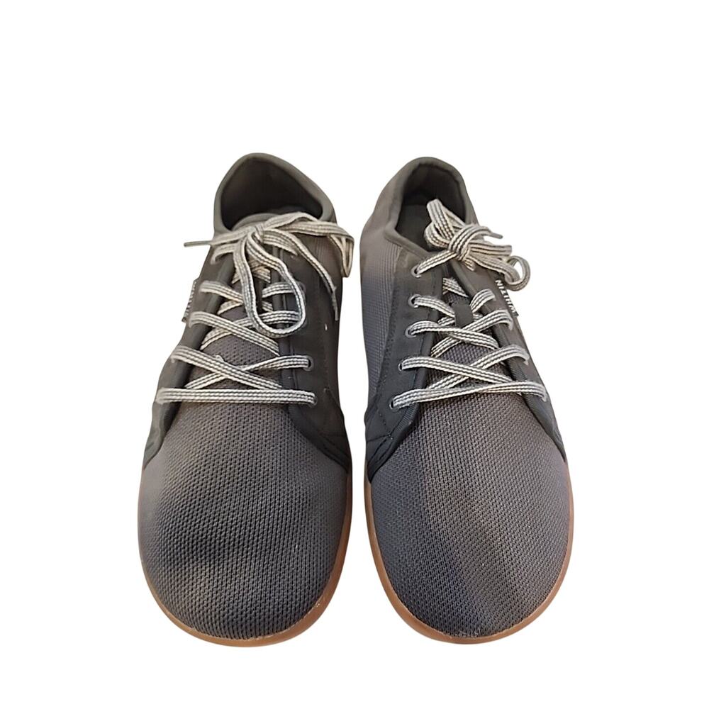 Whitin Minimalist Gray Knit Barefoot Sneaker Shoe LaceUp W81 Mens 14/EU 47 Wide